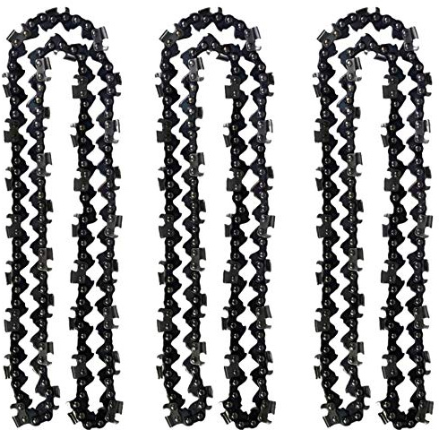 Juego de 3 cadenas de 72 eslabones para motosierra
