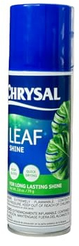Chrysal LeafShine Spray for Indoor Plants (3oz/1 Pack) Floral, Plants, Foliage, & Flower Care