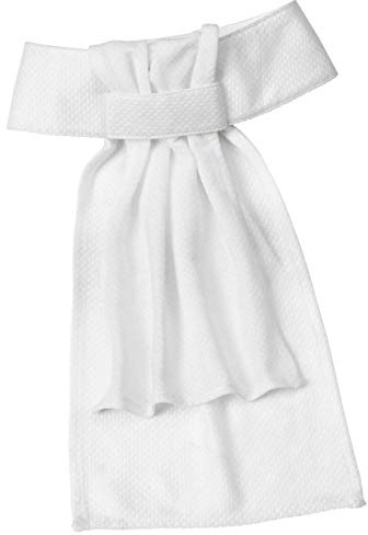 Ovation Drilex Dressurkrawatte, Weiss/opulenter Garten, Mittel