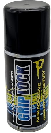 Pro Clean Grip Lock 70ml – Non-Adhesive Motorcycle Grip Fitting Spray – Fast Drying Formula Locks Grips Without Residue – Easy Handlebar Grip Installation