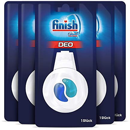 Finish Lot de 5 désodorisants anti-odeurs pour lave-vaisselle