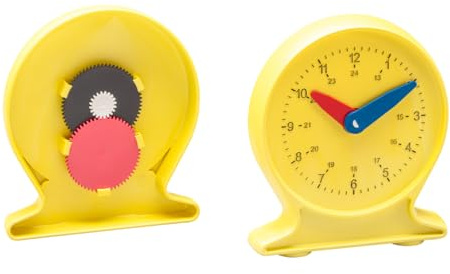 WISSNER® RE-Plastic Kleine Lernuhr (11cm) - Schule