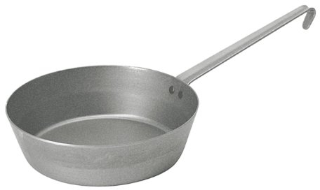 Riess, 0627-023, Eisenpfanne Tirol 20, EISENPFANNEN, Durchmessser 20 cm, Höhe 5,8 cm, Eisen, metallic, Bratpfanne, hoch, Induktion