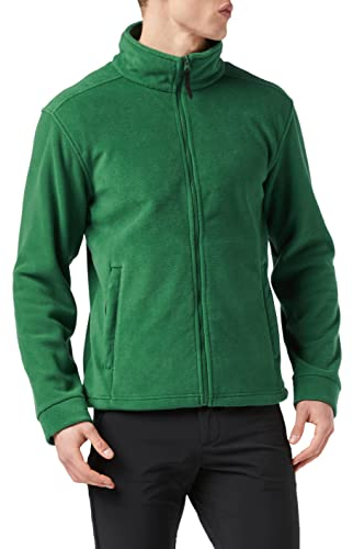 Regatta Men's Thor 300 Fill Zip Fleece - Size L - Bottle Green