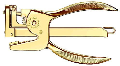EL CASCO Grapadora de tenaza M-85 L, Oro 23kt, Capacidad para 25 hojas