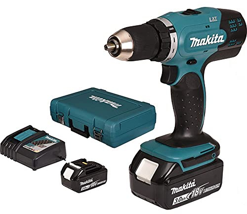 Makita ddf453rfe – Bohrschrauber, 18 V, Schwarz, Blau, ohne Akku