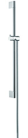 hansgrohe Unica'Crometta Duschstange 0,65m, mit Duschschlauch 1,60m, Chrom