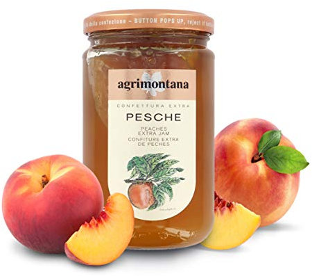 Agrimontana Confettura Extra Di Pesche, 350 Grammi
