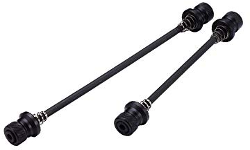 BBB Fahrrad Schnellspannerset Wheel Fixed BQR-03 Schnellspanner, schwarz, Standard