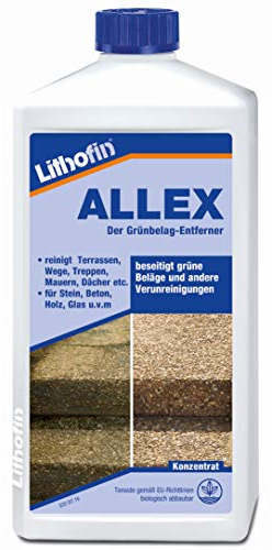 Lithofin ALLEX GRÜNBELAG-ENTFERNER 1L Gebinde Spar- Set (6)