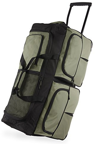 Pacific Coast Signature - Große Reisetasche mit Rollen, 76,2 cm, Olivgrün - WD-2030-OV