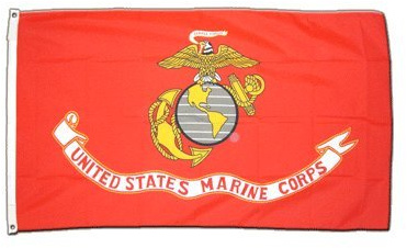 Flaggenfritze Flagge USA US Marine Corps - 60 x 90 cm