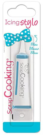 Stylo Vanille coloré, ScrapCooking (Bleu)