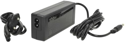 vhbw Netzteil kompatibel mit Sony PlayStation 2 & PS2 Slim Line SCPH-7xxxx Modelle: 70004, 75004, 77004-220V Netzkabel mit Rundstecker 48W (8.5V/5.6A)