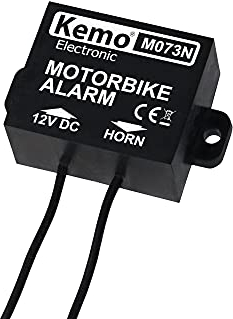 Kemo M073N - Sistema de Alarma para Motocicleta (12 V/DC, 24 V/DC)