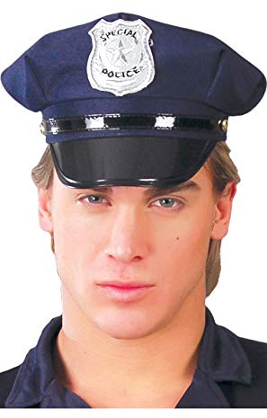 Guirca Mütze Polizist hellblau