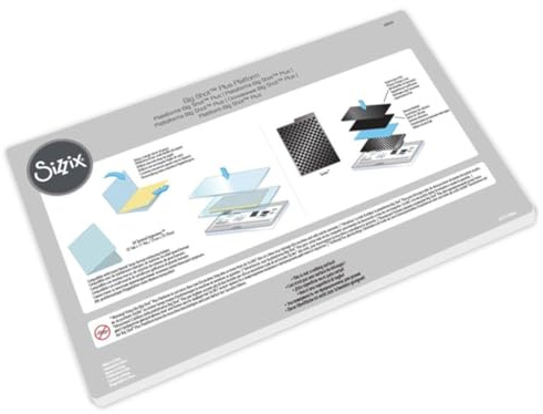 Sizzix Big Shot Plus Essenzielles Basiszubehör für Präzises Stanzen & Prägen - Standard, Plattform