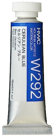 Holbein Artists Watercolor - Aquarellfarbe - 15 ml - Coelinblau