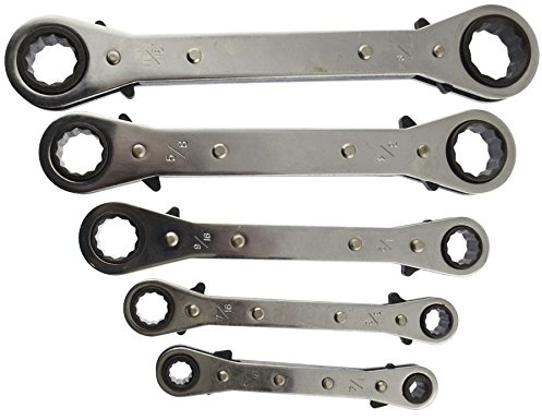Toolzone Ratchet Spanner Set 1/4 - 7/8