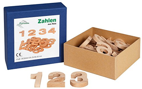 Egermann EH2750 - Zahlen aus Holz, Spiel