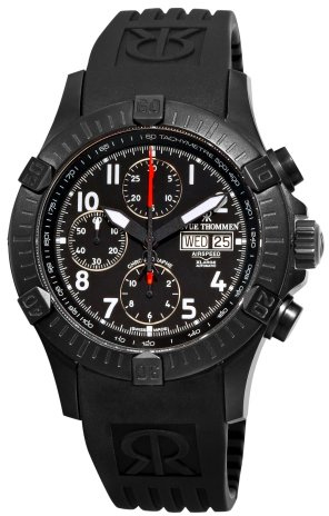 Revue Thommen 16071-6874 Airspeed XLarge Pioneer Orologio analogico svizzero automatico marrone