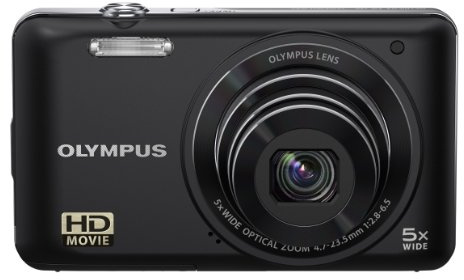 Olympus VG-130 Appareil Photo Numérique 14 Mpix Zoom 5x Mode iAuto Métal Noir