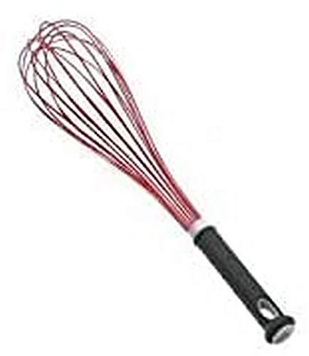 Lacor 61524 - Tige en silicone en fibroverre 25 cm - Rouge | Ustensile professionnel durable; conçu pour un rendement optimal y nettoyage rapide et facile au lave-vaisselle