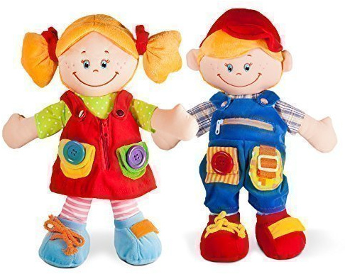 small foot company 2-er Set Morbido Bambole-Stoffa 36 CM
