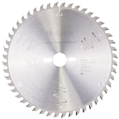 Bosch Professional 1x Kreissägeblatt Expert for Laminated Panel (Laminat, Sägeblatt Ø 303 x 30 x 3,2 mm, 60 Zähne, Zubehör Kreissäge)