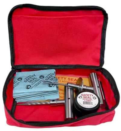 Safety Seal Auto Light Truck Kit Tire Repair Kit 30 Repairs in Storable Bag by Safety Seal