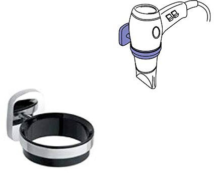 Aquasanit PORTAPHON Serie Bali - Fissaggio ad incollo o con Viti