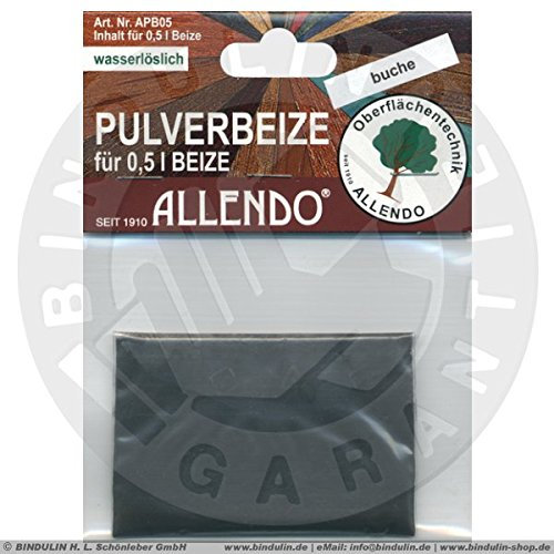 Pulverbeize (5 g Beutel) für 0,5 Liter Beize Holzton (teak-kern)