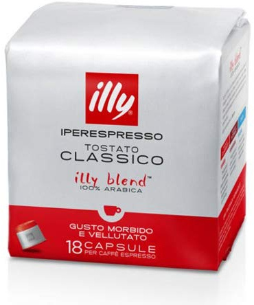 216 Dosettes Capsules Café Illy Iperespresso TOSTATO CLASSIQUE Ancien torréfaction moyenne