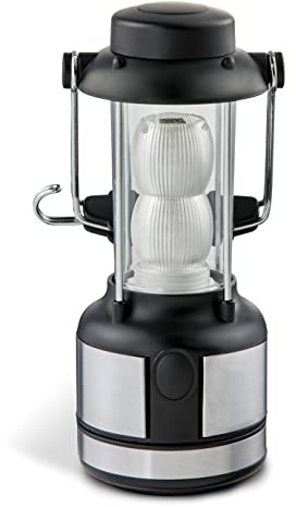Enders® Shine LED Campingleuchte, inkl. Tragegriff und Haken zum aufhängen, batteriebetrieben #6487