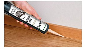 Osmo Gap Sealer 310ml - Flexible Sealant for Wood Floors (Grey)