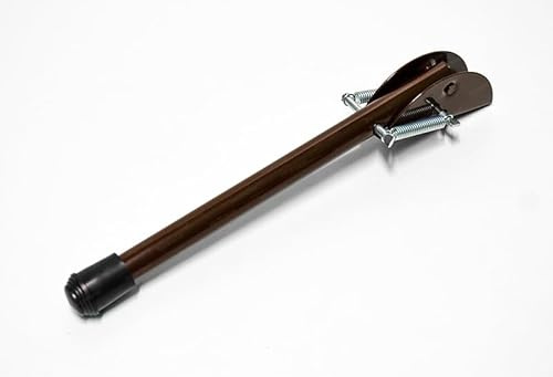 Brown Spring Door Stop 210mm / 8.3 Metal Drivway Gate Stopper Garage Door Holder