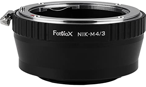 Fotodiox Pro adapter, Nikon Lens to MFT Micro 4/3 Four Thirds System Camera Mount Adapter, Olympus Pen E-PL1, E-P2, E-P1, E-PL2, Panasonic Lumix DMC-G1, G2, GH2, GF1, GH1 G10