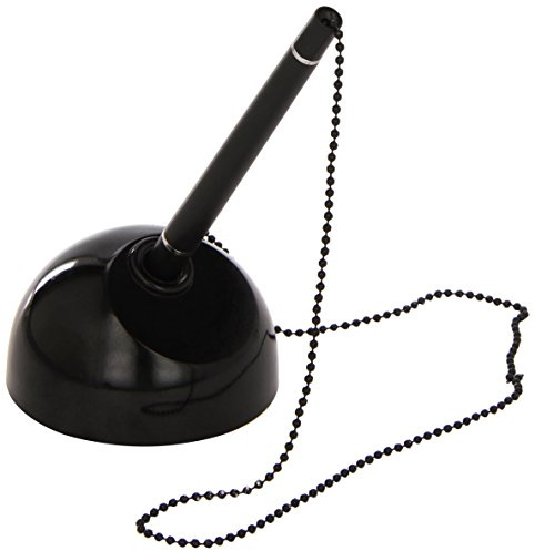 Helit H8359595 - Kugelschreiberständer the heavy base, schwarz