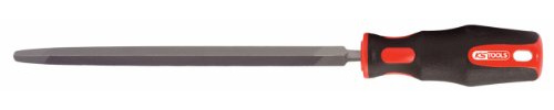 KS Tools 157.0912 Lime d'affûtage tiers-point effilé demi-douce 100 mm | Lime d'affûtage tiers-point effilé demi-douce, L.100 mm
