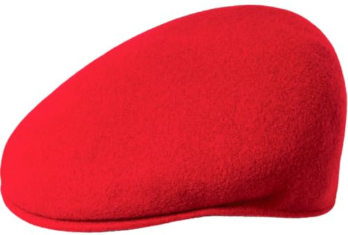 Kangol 504 Flexfit Mütze Flatcap Schirmmütze Herren - Schiebermütze Wollcap mit Schirm Herbst Frühjahr Winter Sommer Frühling-Sommer Herbst-Winter