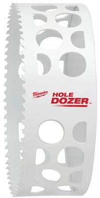Milwaukee 49-56-0243 5-Inch Ice Hardened Hole Saw, White