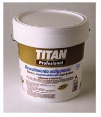 TITAN - PINTURA ANTIGOTERAS VERDE 1 LT