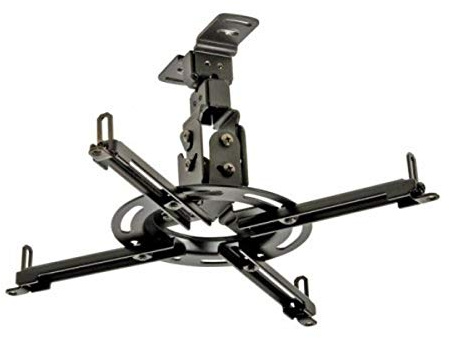 Peerless Paramount PPF Flush Universal Ceiling Projector Mount - Black