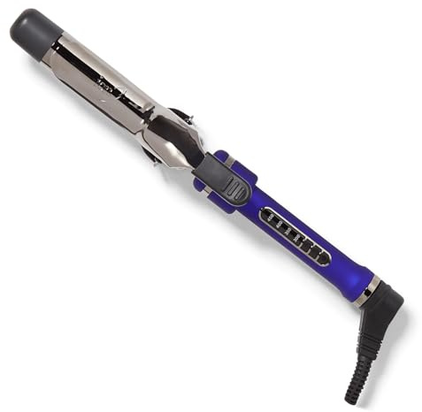 ion Titanium Pro Curling Iron, 11/4 Inch, Heats up to 450°F, Maximum Curl Retention, Dual Voltage