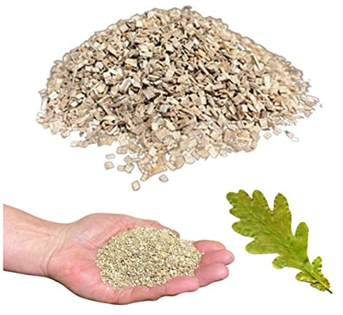 Down the Cove 100g Oak Wood Chips - Fine (approx 2mm) for Hot Smokers/Smoking Ovens/Smoking Guns