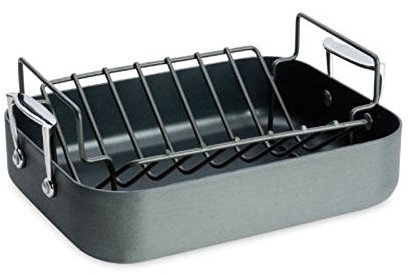 Hard Anodised Roaster with Rack 40 x 30cm, Baccarat ID3 1011152