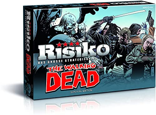 Winning Moves - Risiko - The Walking Dead Survival Edition - The Walking Dead Fanartikel - Alter 10+ - Deutsch