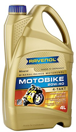 RAVENOL Motobike 4-T Mineral SAE 20W-40