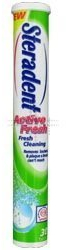 THREE PACKS of Steradent Active Fresh Denture Tablets