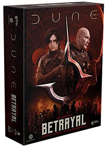 Asmodee - Dune: Betrayal, Strategiespiel, Italienische Ausgabe, 4088